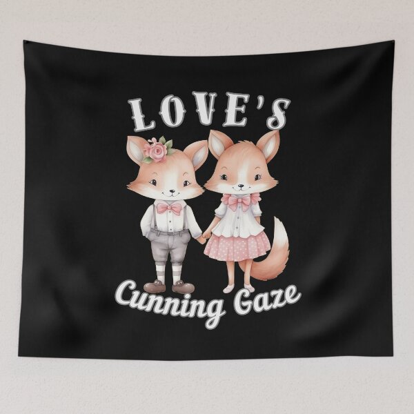 Item preview, Love's Cunning Gaze. fox quote designed and sold by FoxVibes.