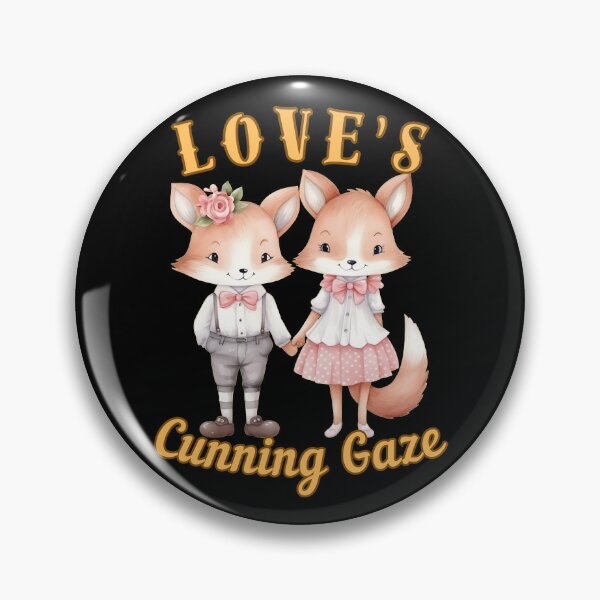 Item preview, Love's Cunning Gaze. fox saying designed and sold by FoxVibes.