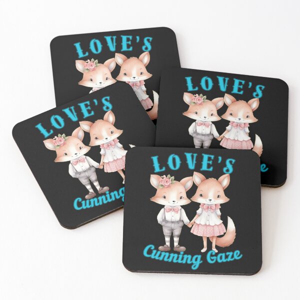 Item preview, Love's Cunning Gaze. vintage fox designed and sold by FoxVibes.