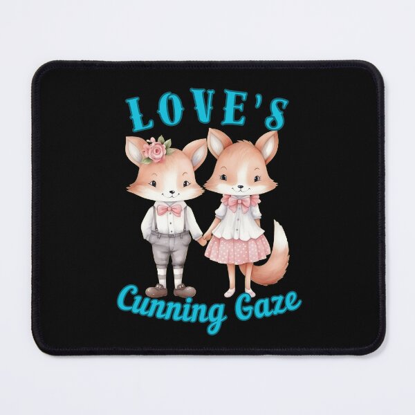 Item preview, Love's Cunning Gaze. vintage fox designed and sold by FoxVibes.