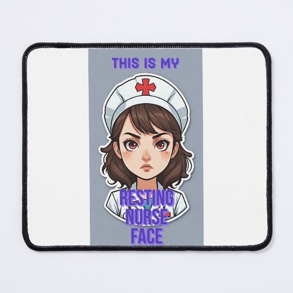 Item preview, Resting Nurse Face 2 designed and sold by mamacharli.