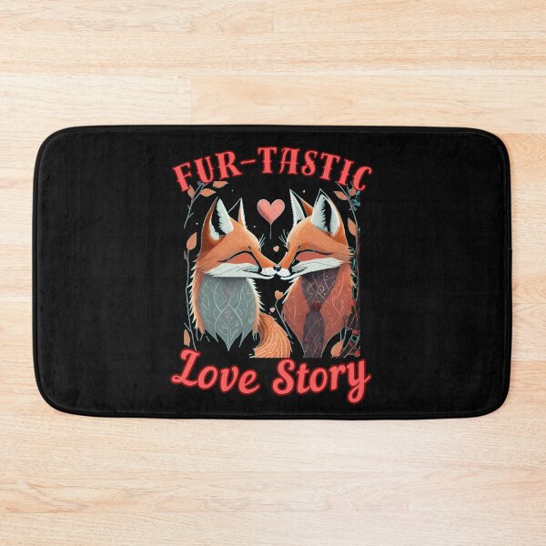 Item preview, Fur-tastic Love Story. fox head designed and sold by FoxVibes.