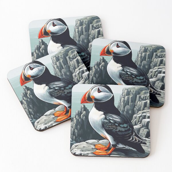 Item preview, Newfoundland's Pride Atlantic Puffin designed and sold by Shelley Noel.