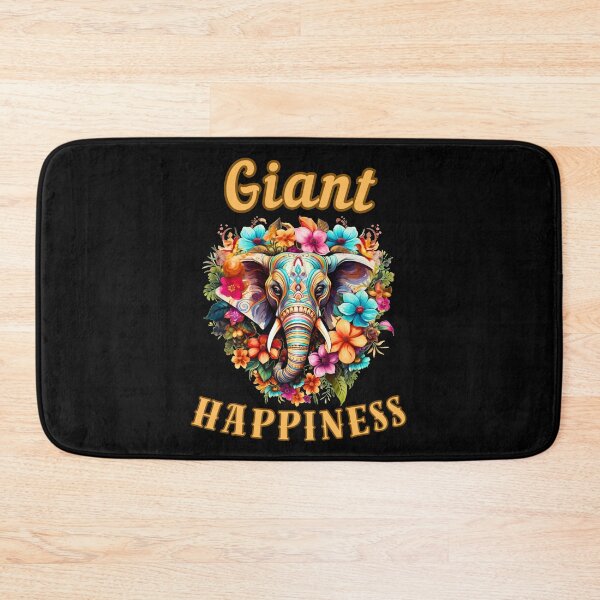 Item preview, Giant Happiness. funny elephant designed and sold by ElephantVibes.