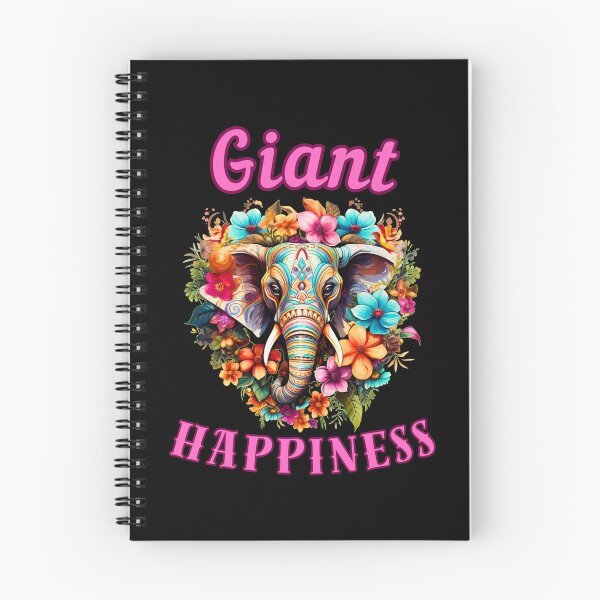 Item preview, Giant Happiness. elephant face designed and sold by ElephantVibes.