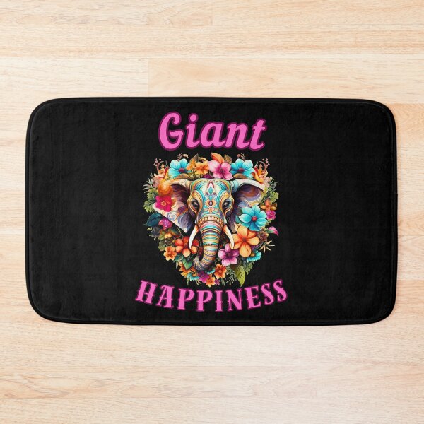 Item preview, Giant Happiness. elephant face designed and sold by ElephantVibes.
