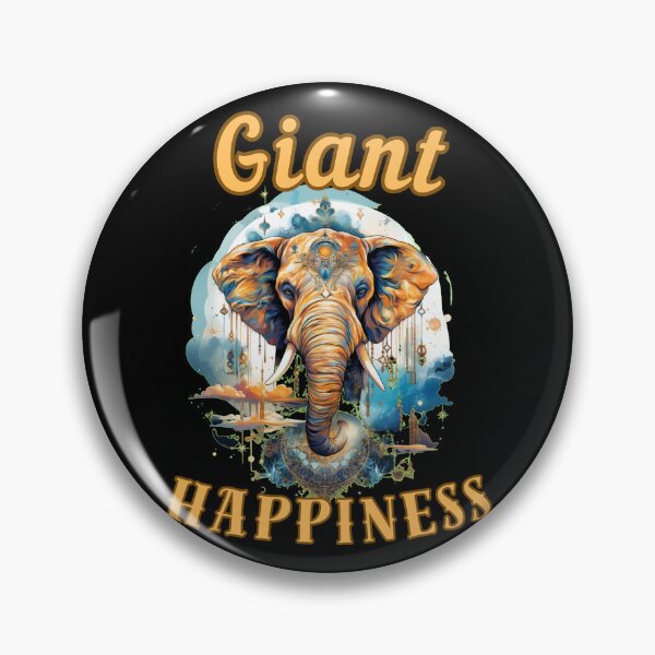 Item preview, Giant Happiness. adorable elephant designed and sold by ElephantVibes.