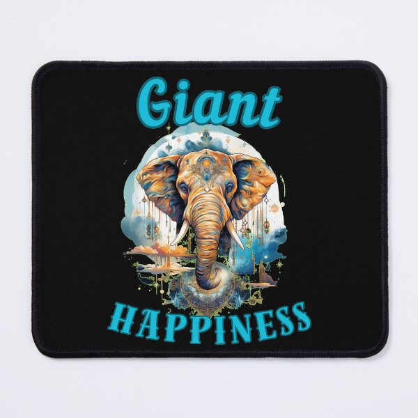 Item preview, Giant Happiness. happy elephant designed and sold by ElephantVibes.