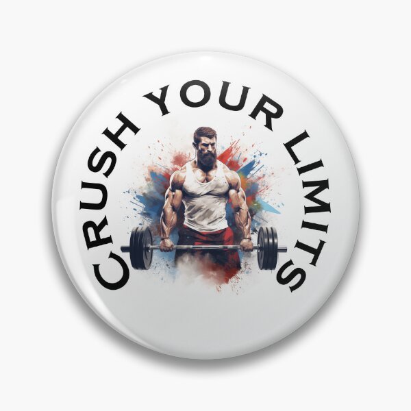 Item preview, Cross Fit Crush your Limits Print designed and sold by Thehatinthecat.