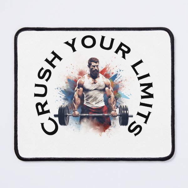 Item preview, Cross Fit Crush your Limits Print designed and sold by Thehatinthecat.