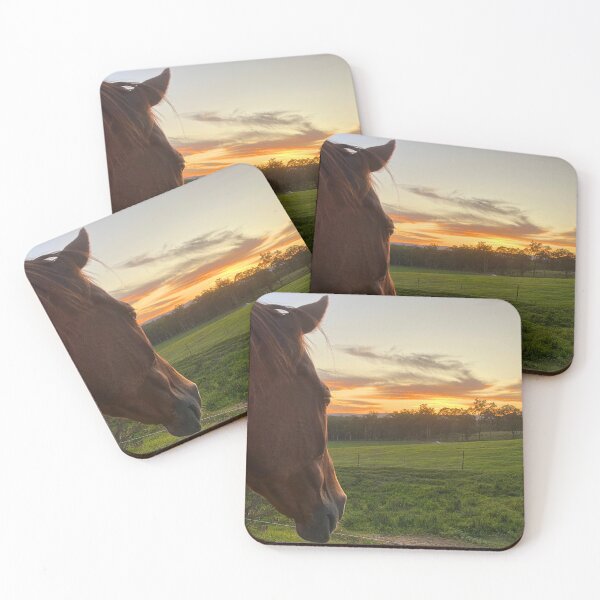 Item preview, Horse and sunset designed and sold by CritterCapers.