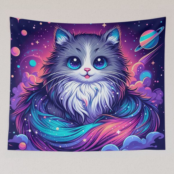 Item preview, Galaxy Cat designed and sold by Shelley Noel.