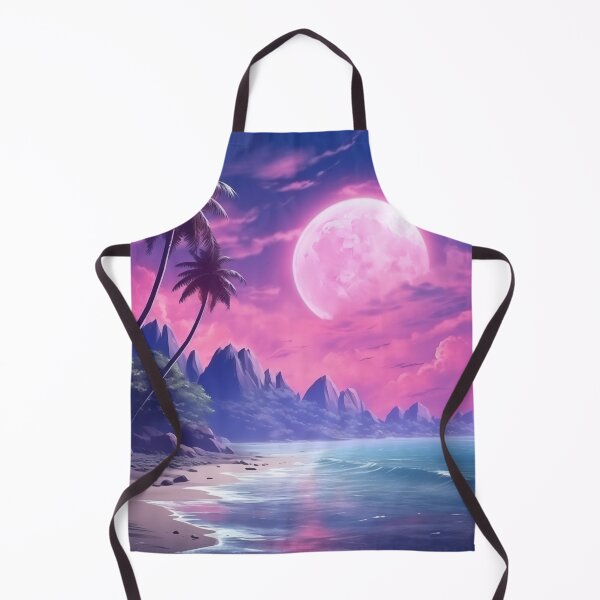 Item preview, Lush Neon Oasis: Ethereal Tropic Dreamscape designed and sold by Mullet Monkey.