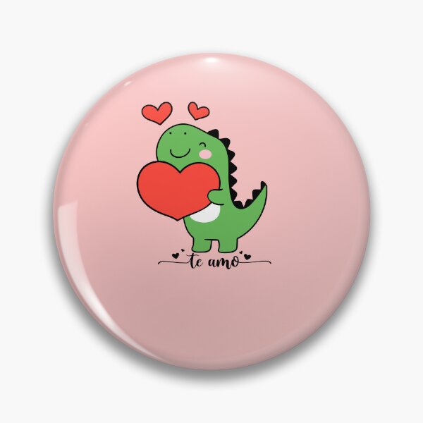 Item preview, Dinosaur with heart valentine day  designed and sold by Artistusha.