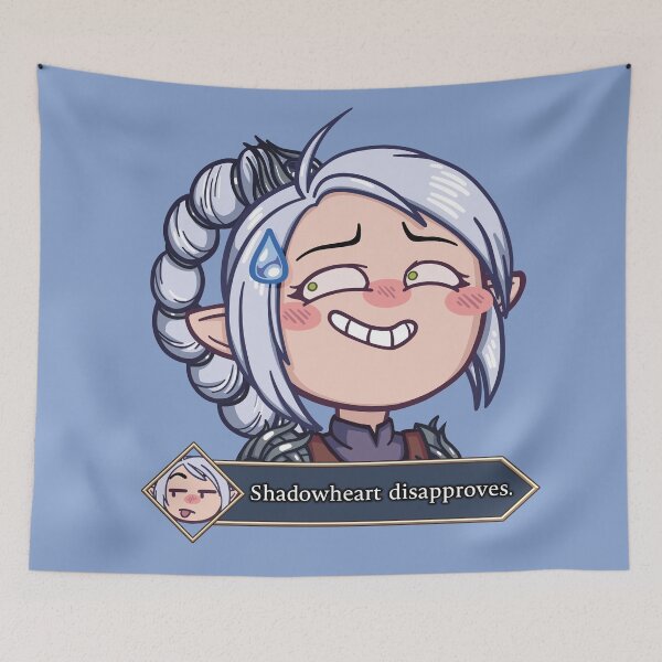 Item preview, Shadowheart Disapproves designed and sold by Souzou, Inc..