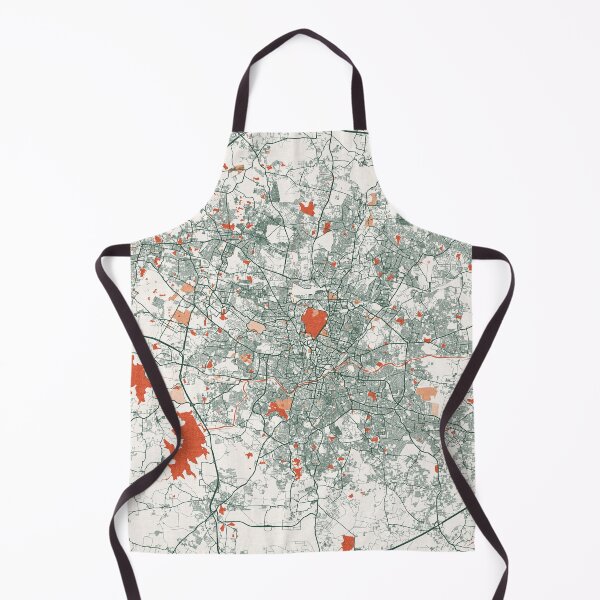 Item preview, Hyderabad City Map of Telangana, India - Bohemian designed and sold by deMAP.