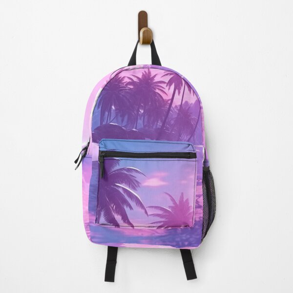 Item preview, Paradise Pulse: Luminous Synthwave Tropics designed and sold by Mullet Monkey.