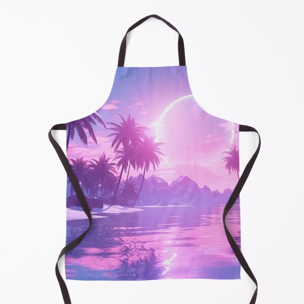 Item preview, Paradise Pulse: Luminous Synthwave Tropics designed and sold by Mullet Monkey.