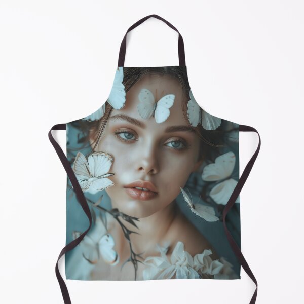 Item preview, Innocence in Bloom: Butterfly Embellished Beauty designed and sold by pooshda.