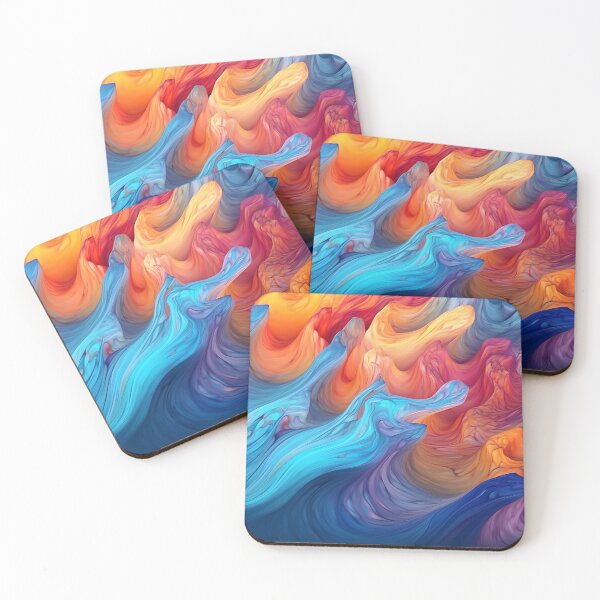 Item preview, Abstract Art in beautiful colors designed and sold by KingExpressions.