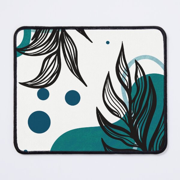 Item preview, Turquoise leaf designed and sold by Strix-Designs.
