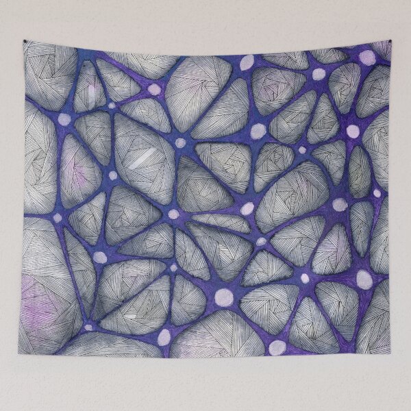 Item preview, Abstract depiction of neurons designed and sold by Juletones-Art.