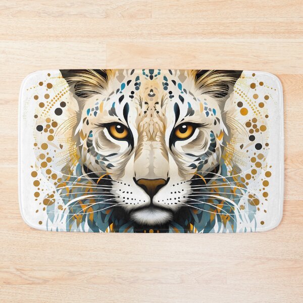 Item preview, Hand drawn Pointillism art animal print designed and sold by dcrc.