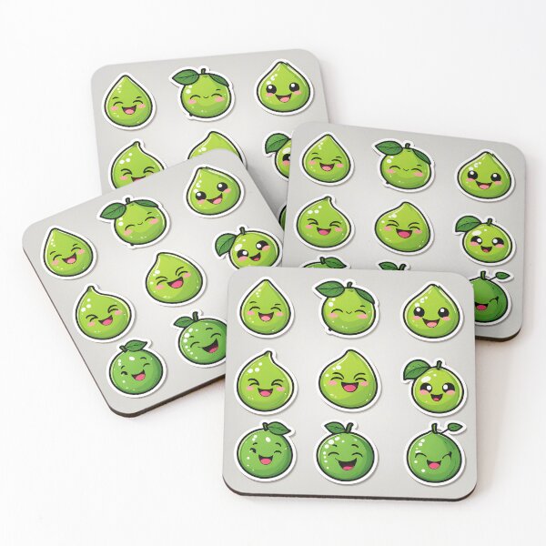 Item preview, cute lime kawaii  designed and sold by krishnajit22.