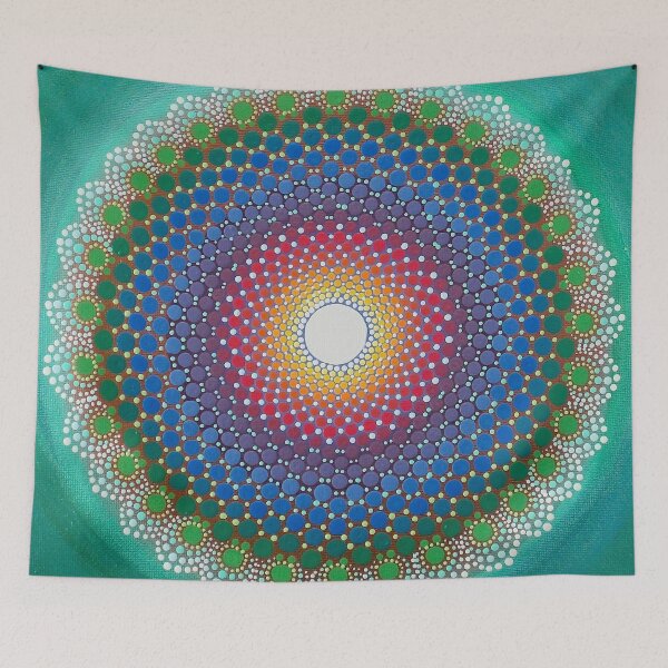 Item preview, Green Mandala designed and sold by Kaila Lance.