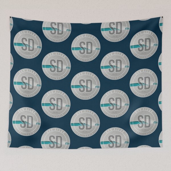 Item preview, San Diego Surf Art - California designed and sold by EleganzaHome.