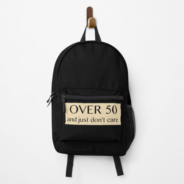 Item preview, Over 50 and just don't care. designed and sold by WhiteShirtGuy.