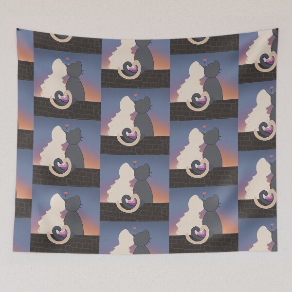 Item preview, Two Cute Cats In Love designed and sold by frostbatattak.
