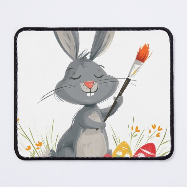 Item preview, Grey Bunny Easter Day designed and sold by ErdmanBerge.