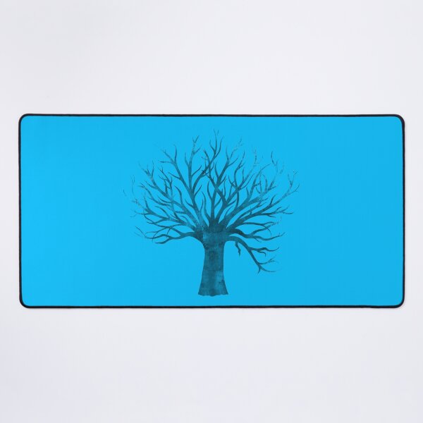Item preview, Barren Winter Tree in Turquoise and Blue designed and sold by KathyLav.