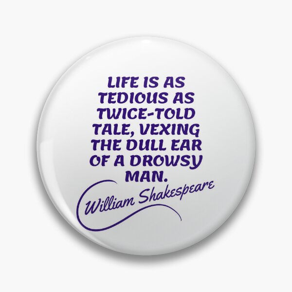 Item preview, William Shakespeare Quotes - Life Literary Quotes designed and sold by Writer Quotes.