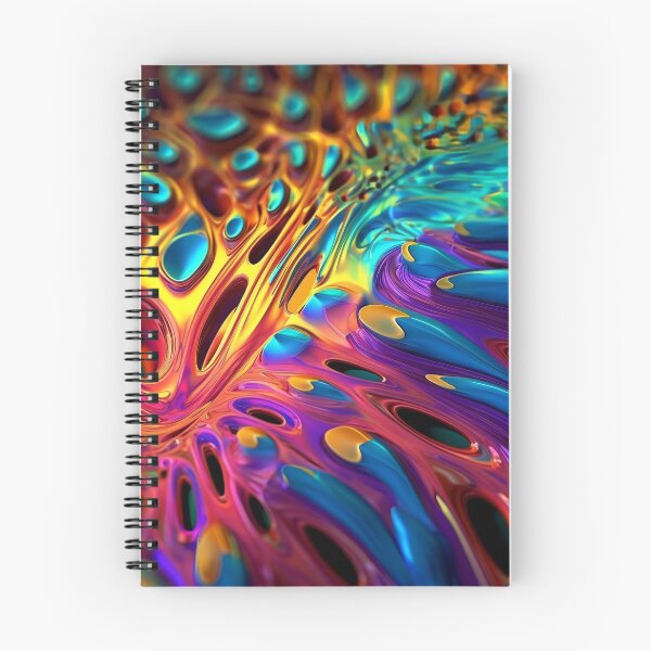 Item preview, Abstract Art in Neon colors designed and sold by KingExpressions.