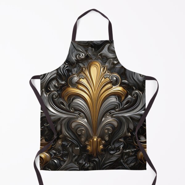 Item preview, Black and gold textured pattern designed and sold by dcrc.