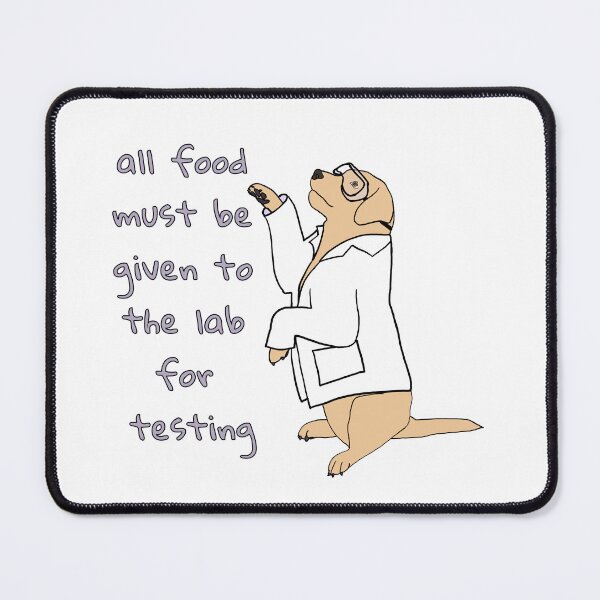 Item preview, All Food to the Lab (yellow) designed and sold by UnderbiteShop.