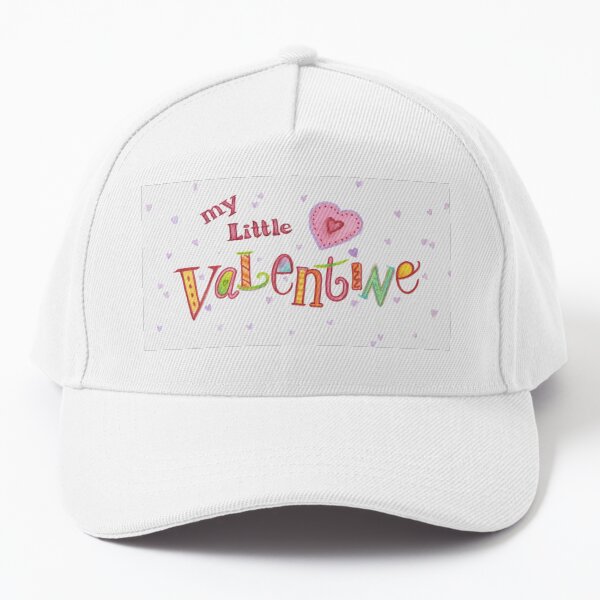 My Little Valentine Calligraphy Baseball Cap