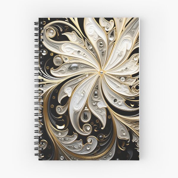 Item preview, black and gold textured pattern designed and sold by dcrc.
