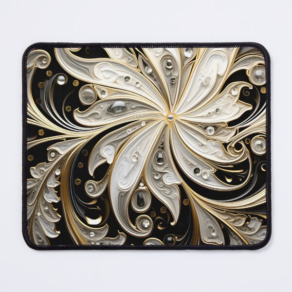 Item preview, black and gold textured pattern designed and sold by dcrc.