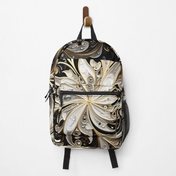 Item preview, black and gold textured pattern designed and sold by dcrc.