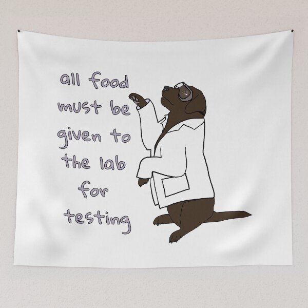 Item preview, Copy of All Food to the Lab (chocolate) designed and sold by UnderbiteShop.