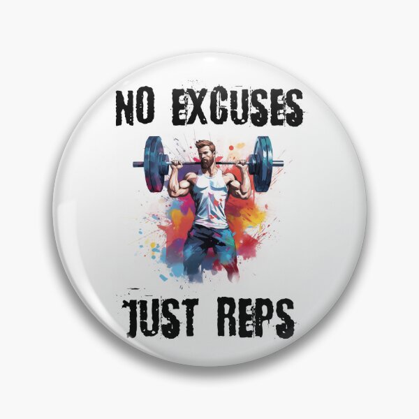 Item preview, Cross Fit No Excuses Print designed and sold by Thehatinthecat.