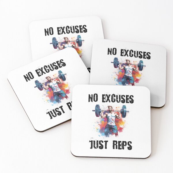 Item preview, Cross Fit No Excuses Print designed and sold by Thehatinthecat.