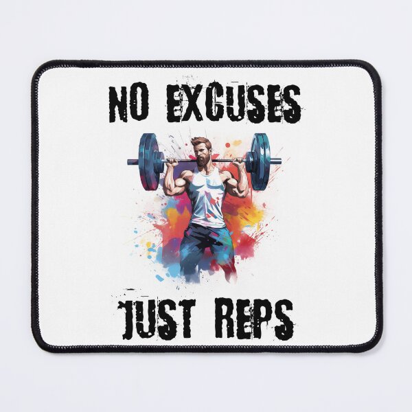Item preview, Cross Fit No Excuses Print designed and sold by Thehatinthecat.