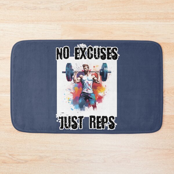 Item preview, Cross Fit No Excuses Print designed and sold by Thehatinthecat.