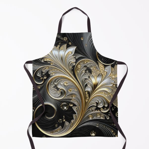 Item preview, black and gold textured pattern designed and sold by dcrc.