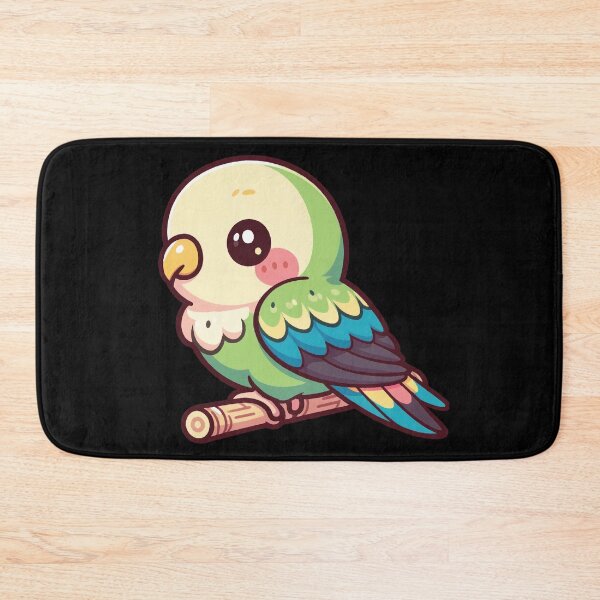 Item preview, Green Quaker Parrot designed and sold by SOMI SOMI.