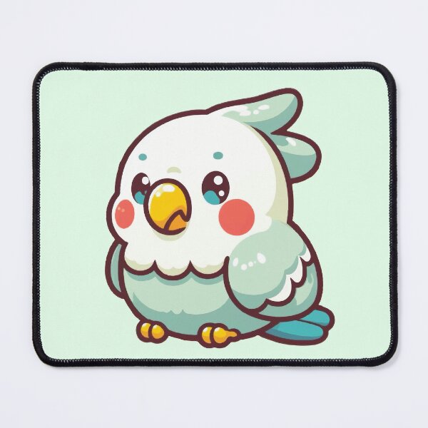 Item preview, Quaker Green Parrot designed and sold by SOMI SOMI.